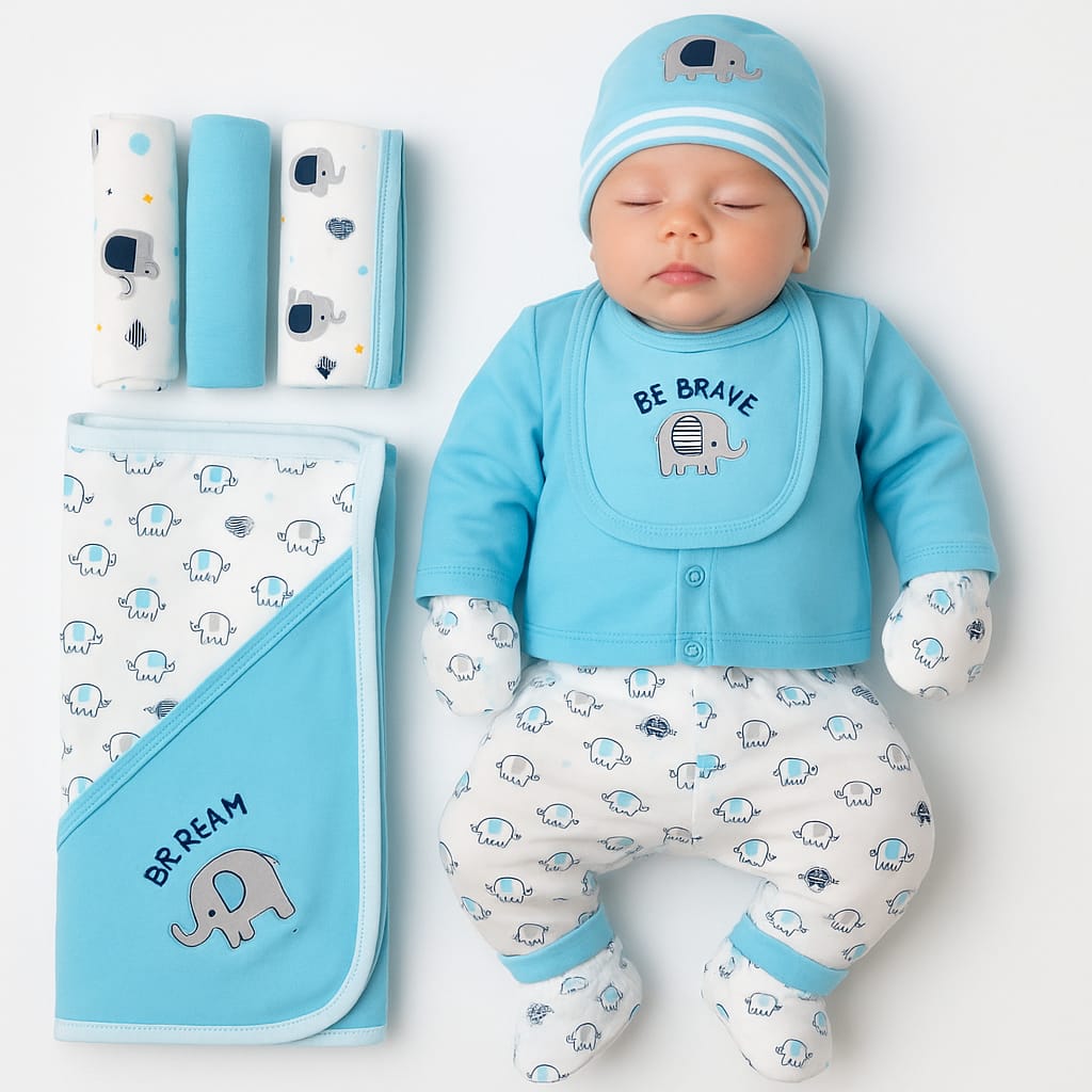 Starter Set 10 Pcs Interlock Cotton