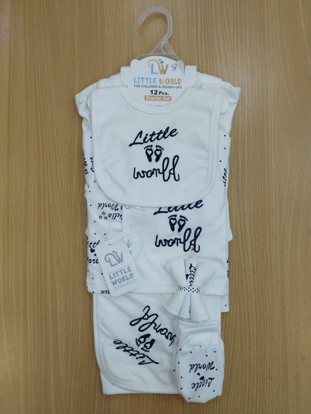 Little world winter starter set for newborn baby (0-3M)  (pack of 12)