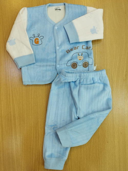 China's coziest pajama suit ( blue )