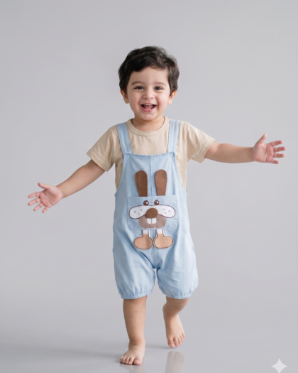 Baba Bunny Dungaree Set