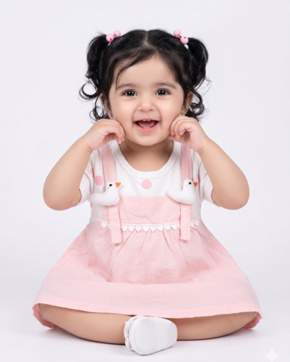 Candy Pink Duckling Joy Frock