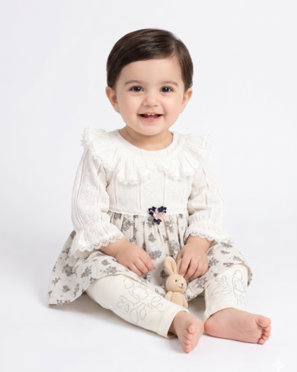 Spring Blossom Floral Frock