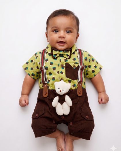 "Chota Nawab" Teddy Romper