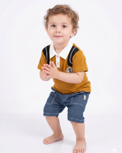Junior Gentleman Polo Set