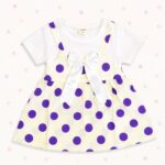Blue Circle Baby Frock