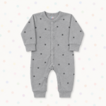 Grey Star Rib Romper