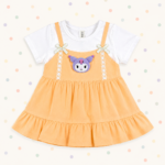 Orange Baby Frock