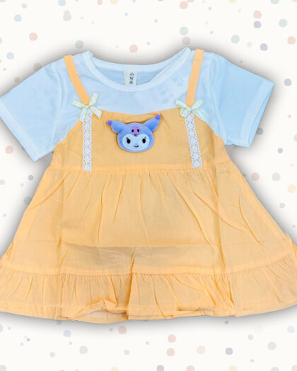 Orange Baby Frock