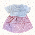 Pink Hearted Baby Frock - Image 2