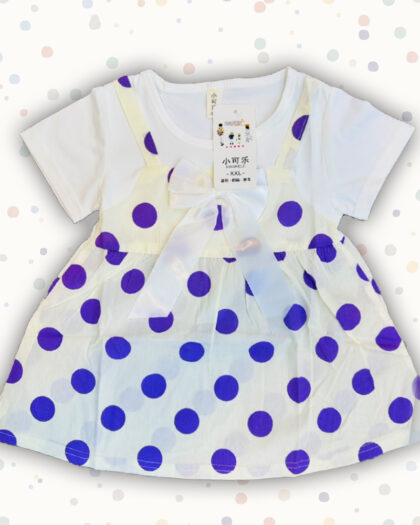 Royal Blue Baby Frock