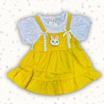 Yellow 2 Baby Frock