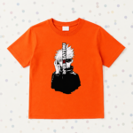 Anime Character Orange Kids T-Shirt