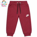 Kids Maroon Jogger Pants