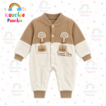 Baby Brown & Cream “Sweet Day” Romper