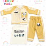 Panda Bear Baby 3-Piece Set
