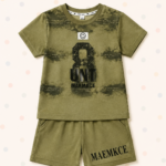 Kids Urban Graphic T-Shirt & Shorts Set
