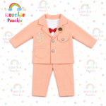 Baby Peach Formal Suit Set