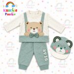 Koochie Poochie Little Gentleman Teddy Bear 3-Piece Outfit Set