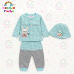 Baby Girl Bunny 3-Piece Winter Set