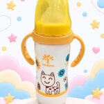 Minitree 330ml Plastic Baby Feeding Feeder with Handles – Yellow