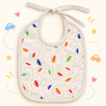 Little Racer Baby Bibs – Pack of 3 - Image 4