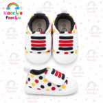 Color Pop Polka Dot Baby Sneakers